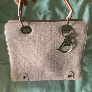 Pink Dior purse